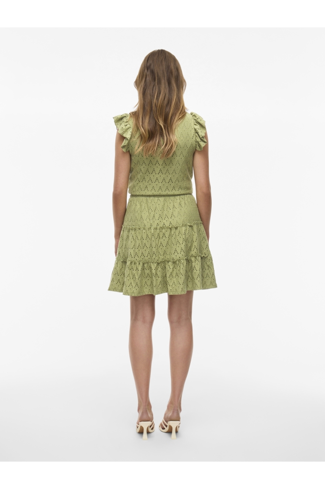 VIAMALINA HW SHORT SKIRT/PB 14104112 SAGE